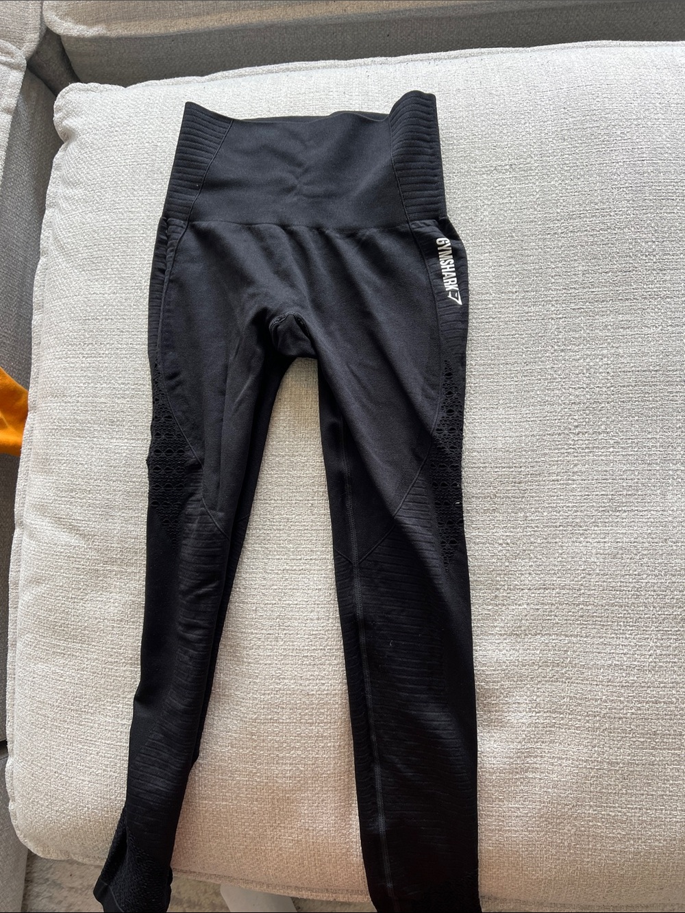 Gymshark Black High-Waist Seamless Leggings
